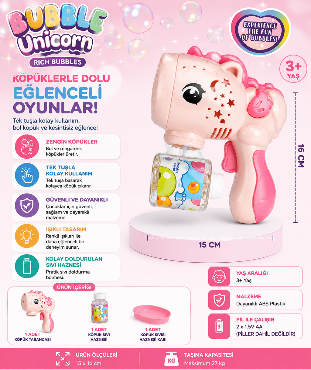 Unicorn Köpük Tabancası