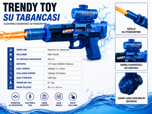 Işıklı Su Tabancası